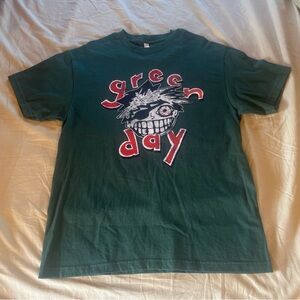 Green Day 2024 Savior Tour T-Shirt - Dark Green